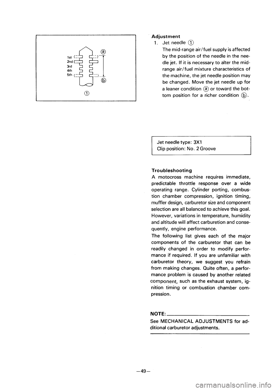 YAMAHA PW50 2001  Notices Demploi (in French) 
