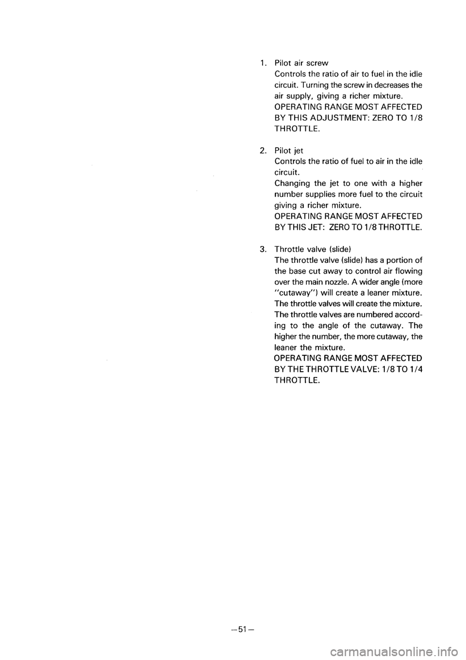 YAMAHA PW50 2001  Notices Demploi (in French) 