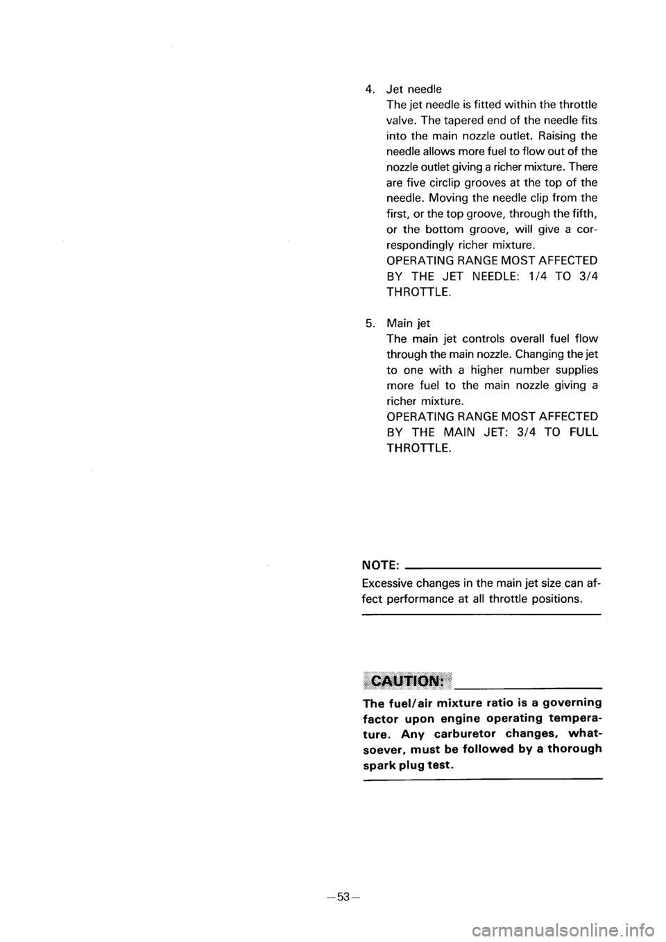 YAMAHA PW50 2001  Notices Demploi (in French) 