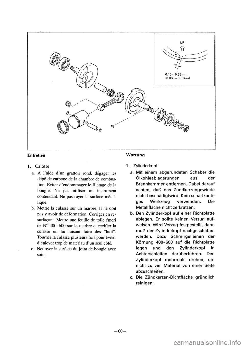 YAMAHA PW50 2001  Notices Demploi (in French) 