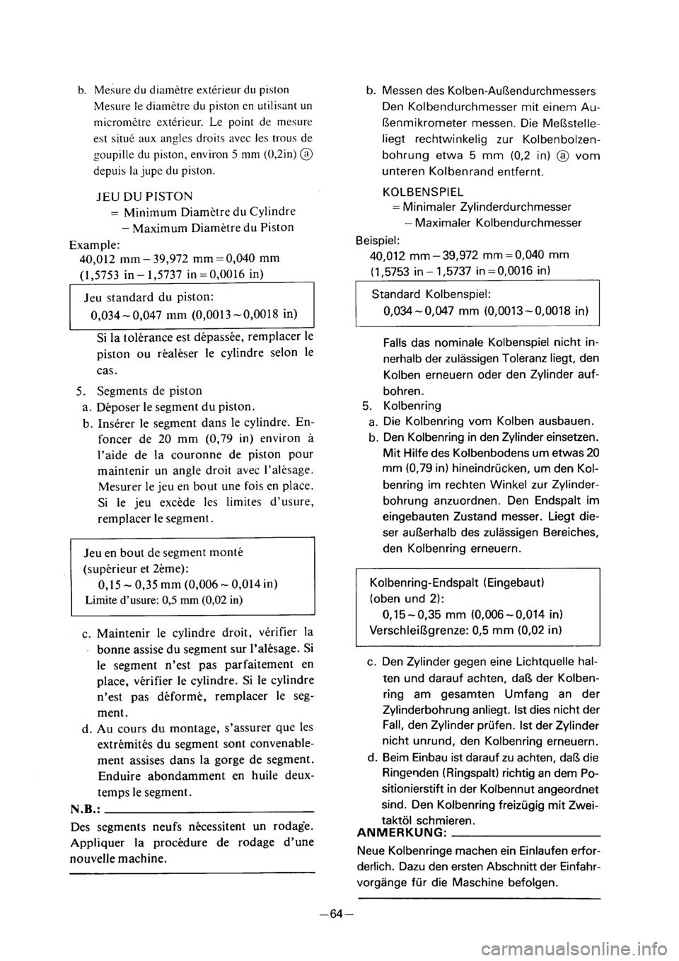 YAMAHA PW50 2001  Notices Demploi (in French) 