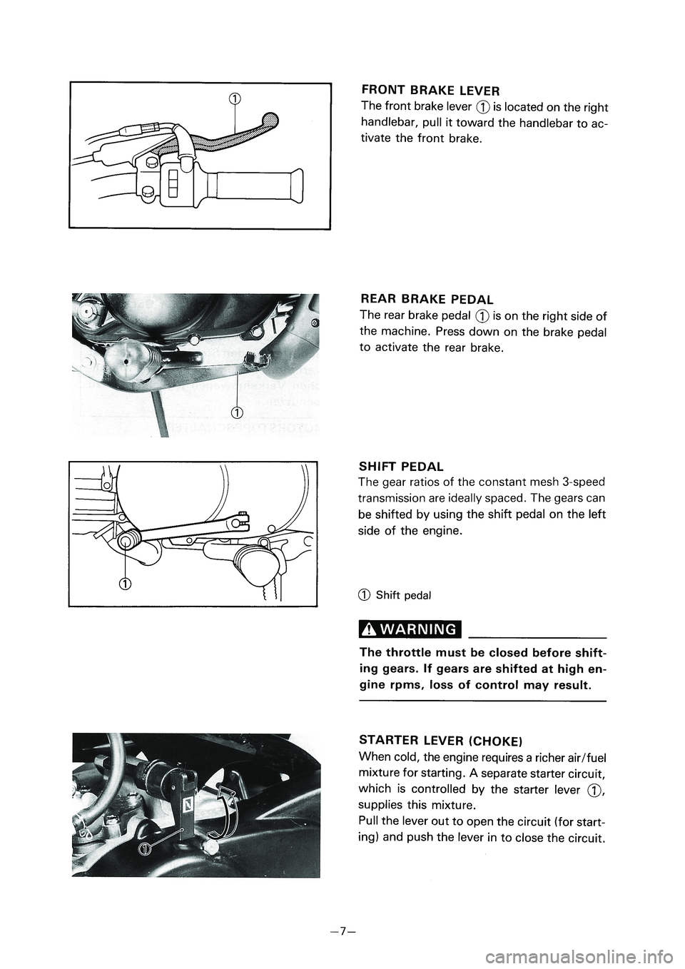 YAMAHA PW80 2005  Owners Manual  3RV 8E 1  04.4.13 10:05      26    