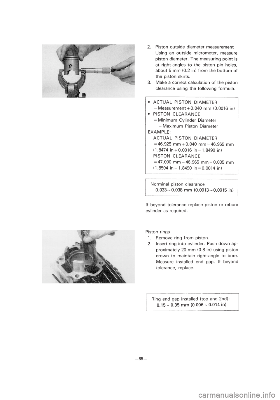 YAMAHA PW80 2003  Owners Manual *2/3=PW80-3RV-8B  01.4.16 3:45 PM  Page 40 
