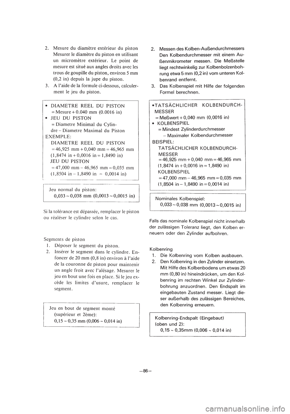 YAMAHA PW80 2003  Owners Manual *2/3=PW80-3RV-8B  01.4.16 3:45 PM  Page 41 
