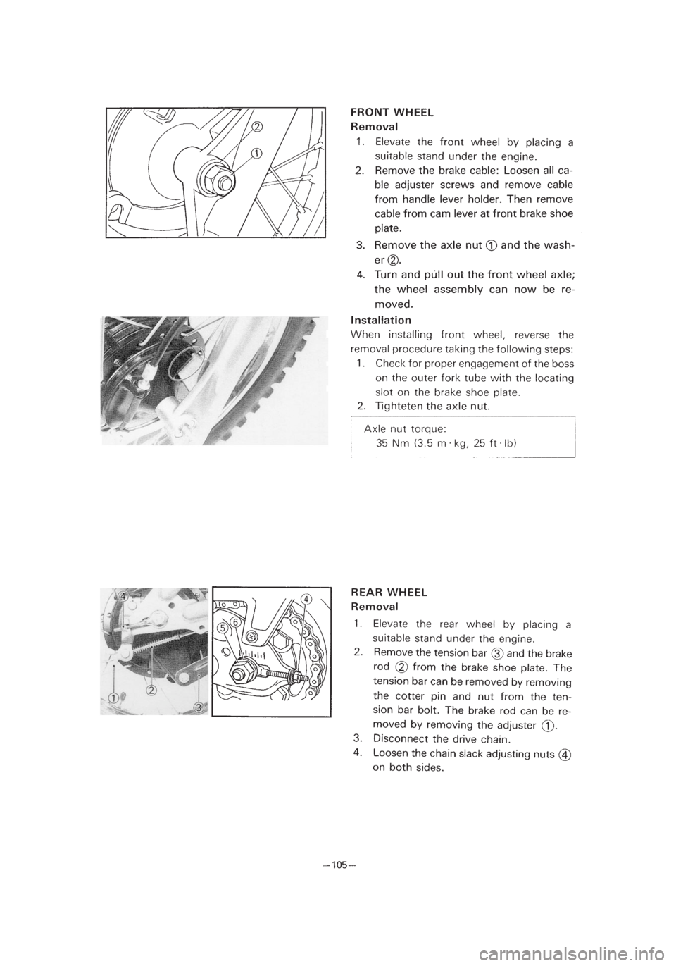 YAMAHA PW80 2003  Owners Manual *2/3=PW80-3RV-8B  01.4.16 3:52 PM  Page 60 
