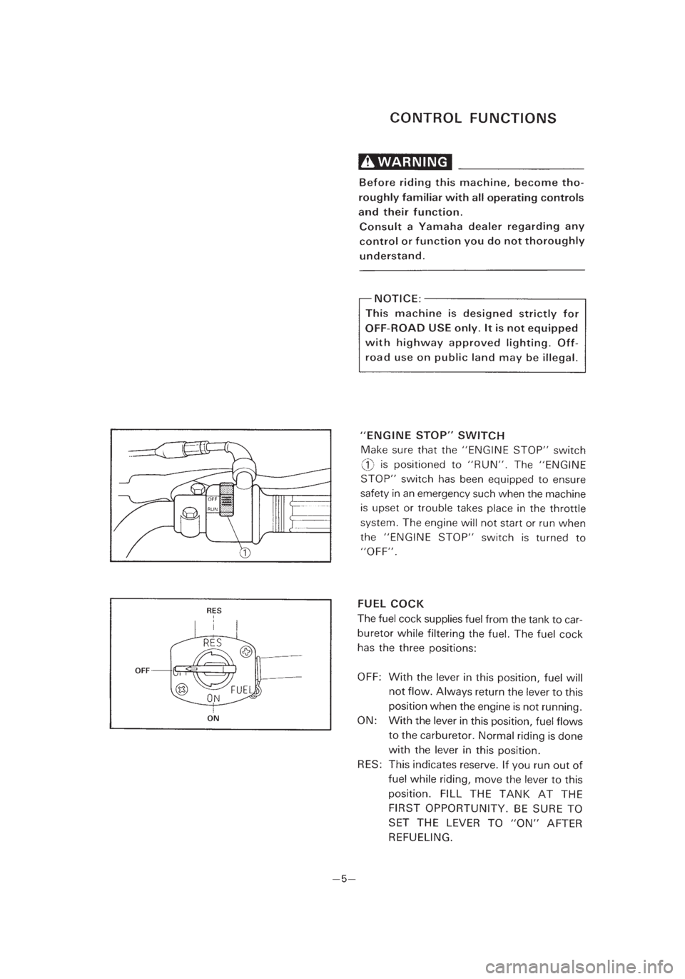 YAMAHA PW80 2003  Notices Demploi (in French) *1/3=PW80-3RV-8B  01.4.16 2:54 PM  Page 24 