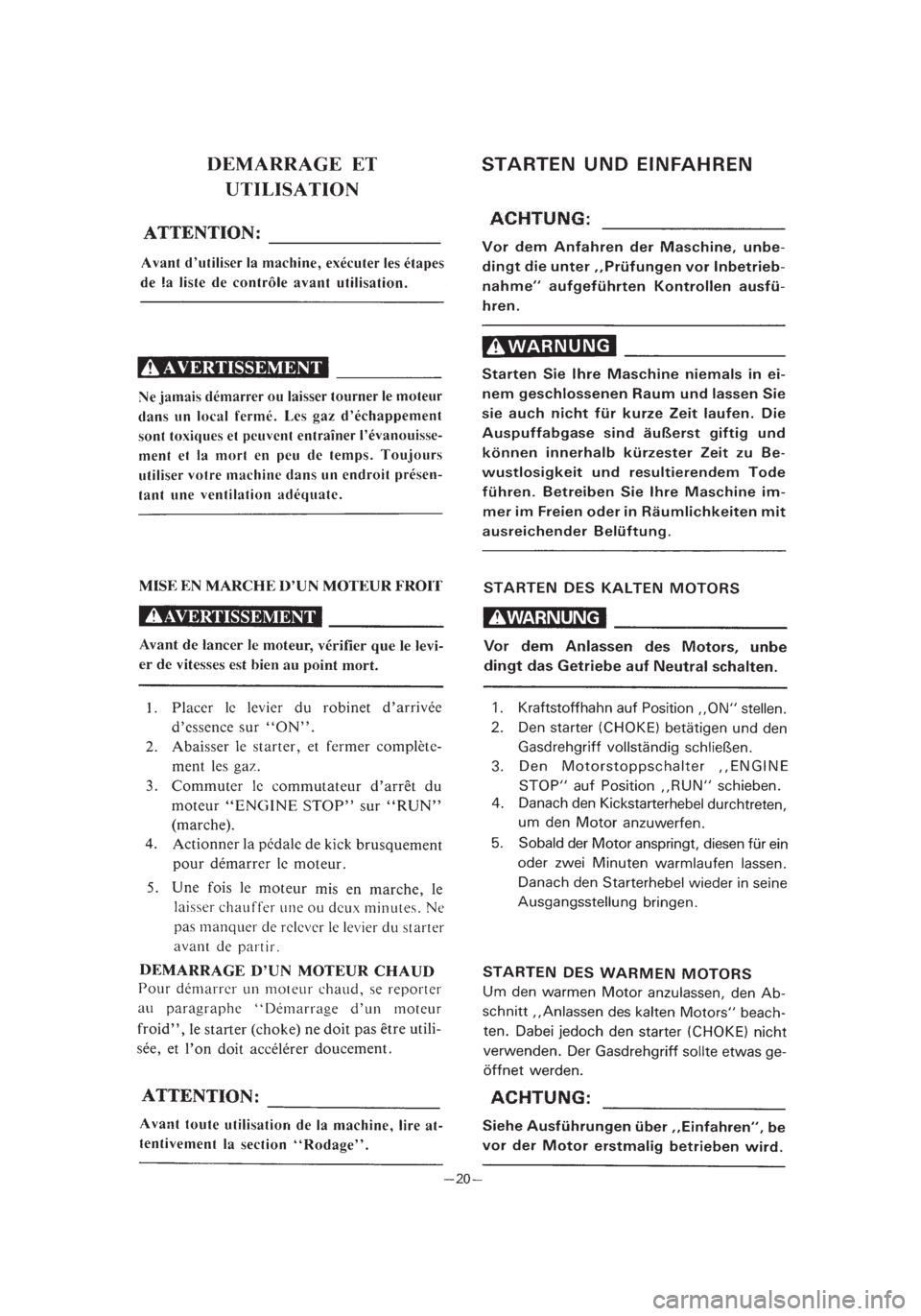 YAMAHA PW80 2003  Notices Demploi (in French) *1/3=PW80-3RV-8B  01.4.16 2:59 PM  Page 39 