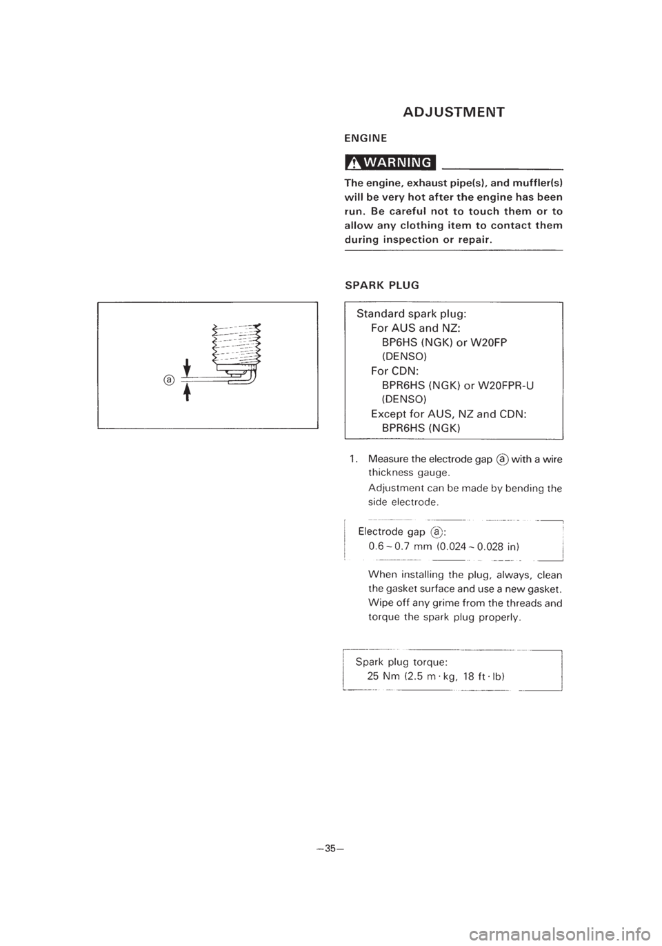 YAMAHA PW80 2003  Owners Manual *1/3=PW80-3RV-8B  01.4.16 3:03 PM  Page 54 