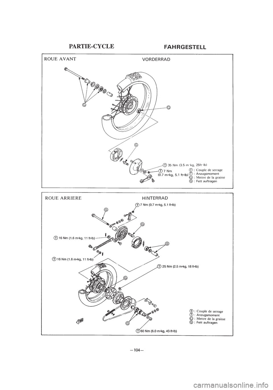 YAMAHA PW80 2002  Notices Demploi (in French) *2/3=PW80-3RV-8B  01.4.16 3:51 PM  Page 59 