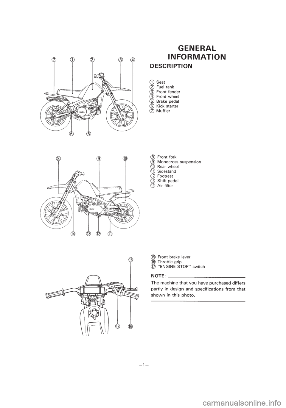 YAMAHA PW80 2002  Betriebsanleitungen (in German) *1/3=PW80-3RV-8B  01.4.16 2:53 PM  Page 20 