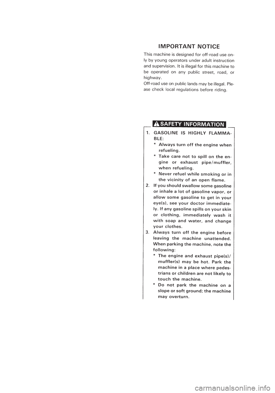 YAMAHA PW80 2002  Notices Demploi (in French) *1/3=PW80-3RV-8B  01.4.16 2:50 PM  Page 6 