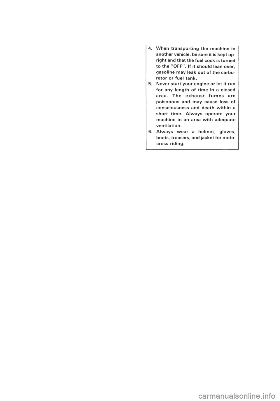 YAMAHA PW80 2002  Notices Demploi (in French) *1/3=PW80-3RV-8B  01.4.16 2:51 PM  Page 8 