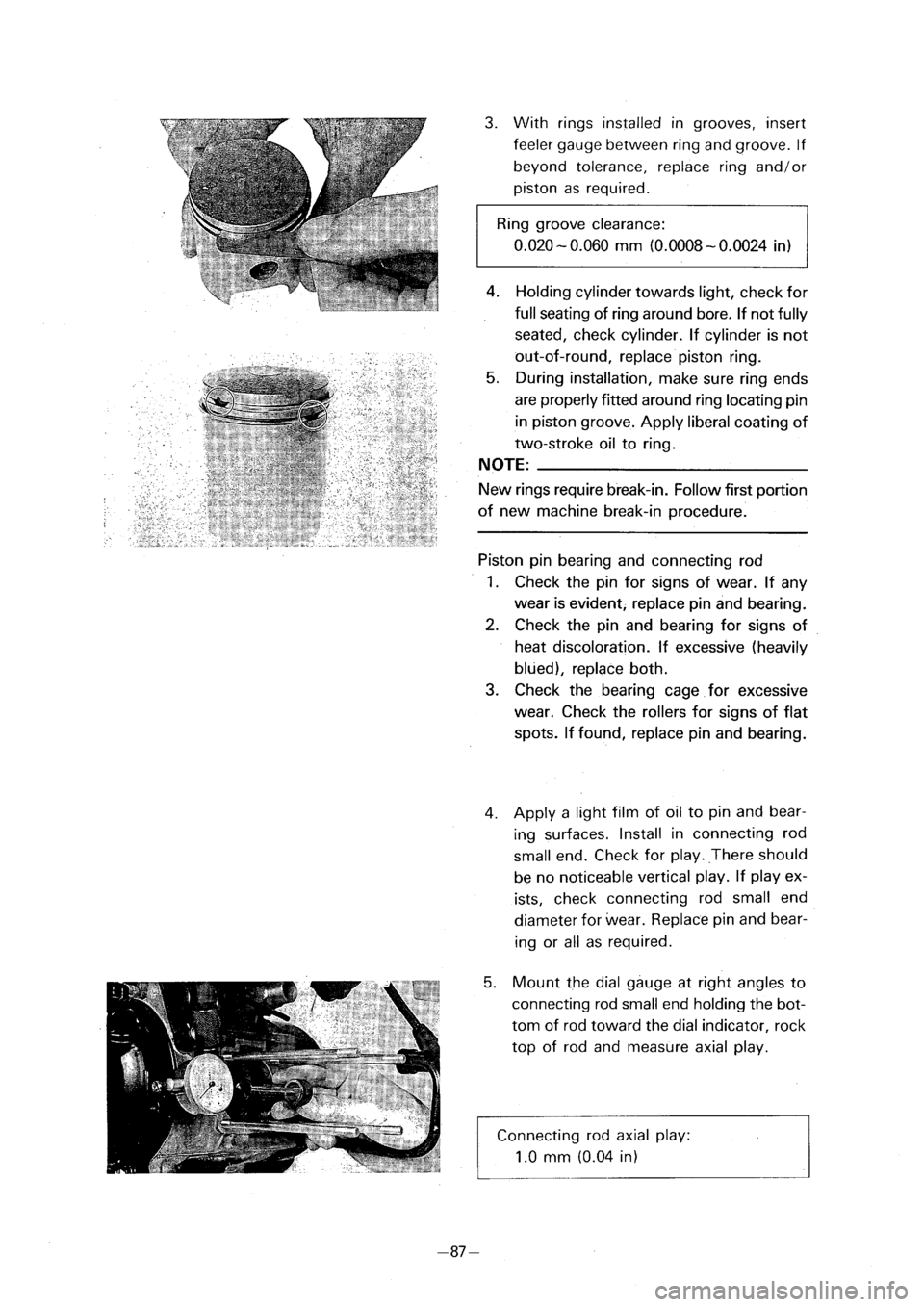 YAMAHA PW80 2001  Owners Manual 