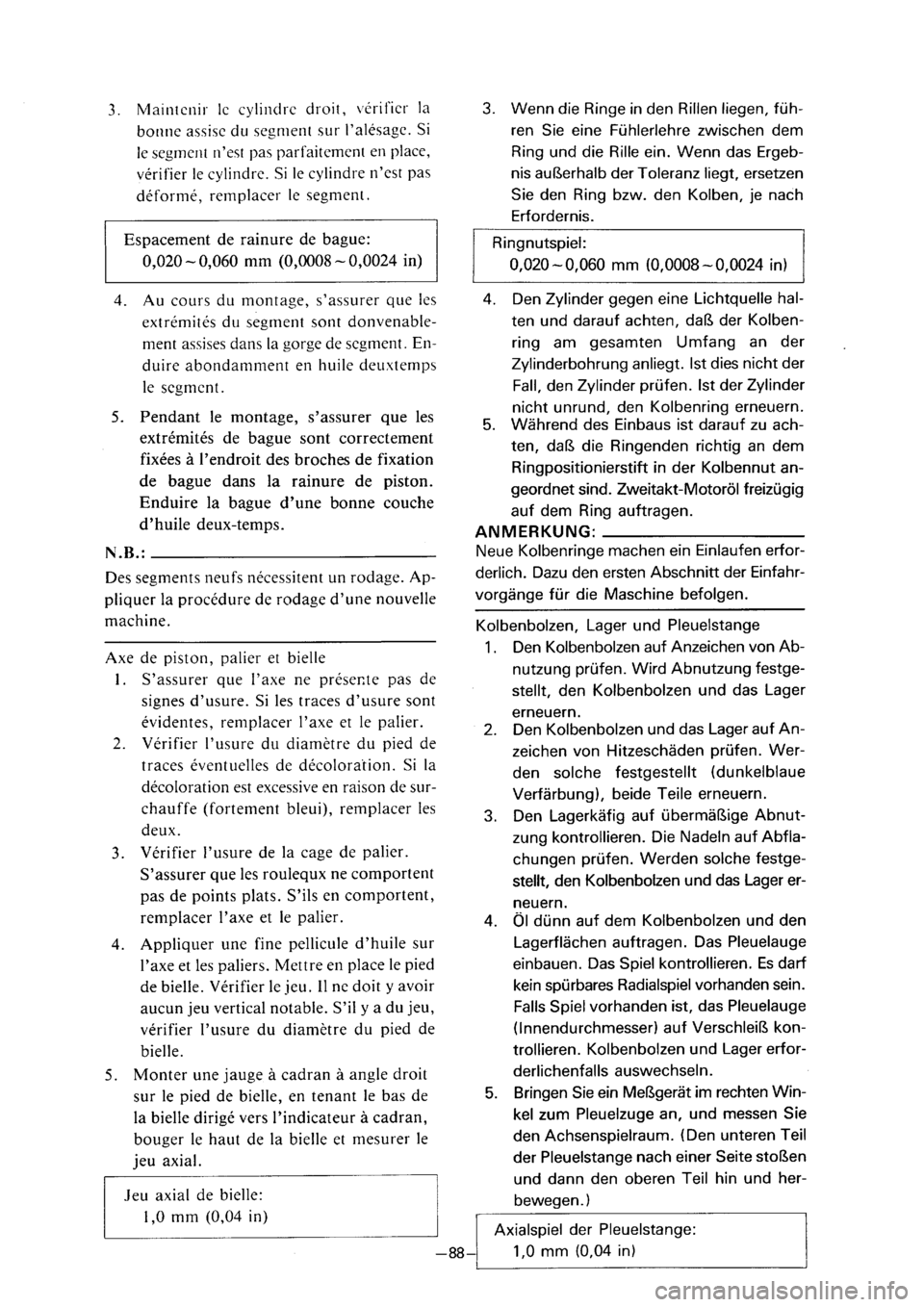 YAMAHA PW80 2001  Owners Manual 