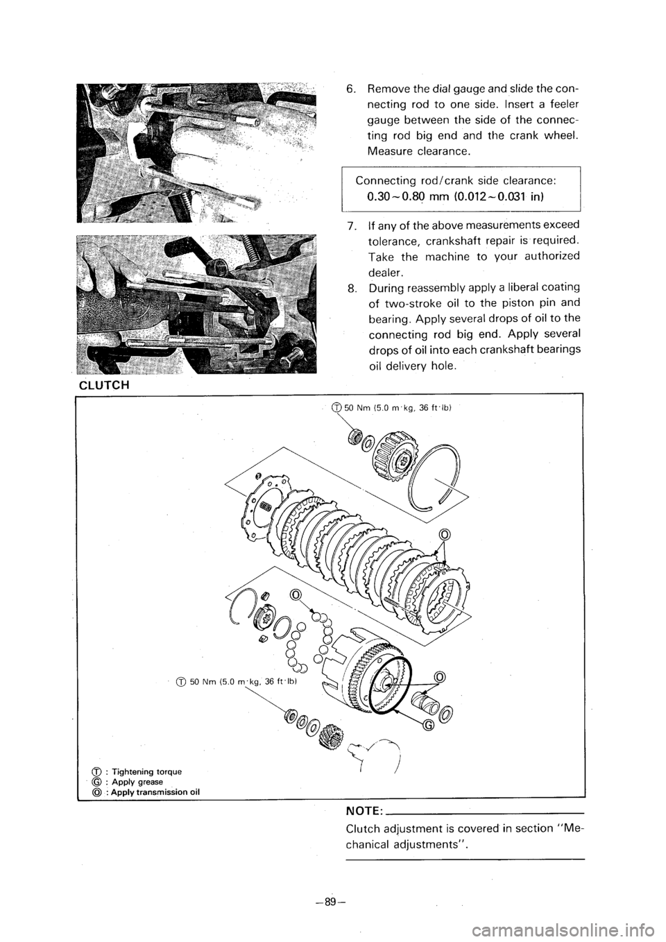 YAMAHA PW80 2001  Owners Manual 
