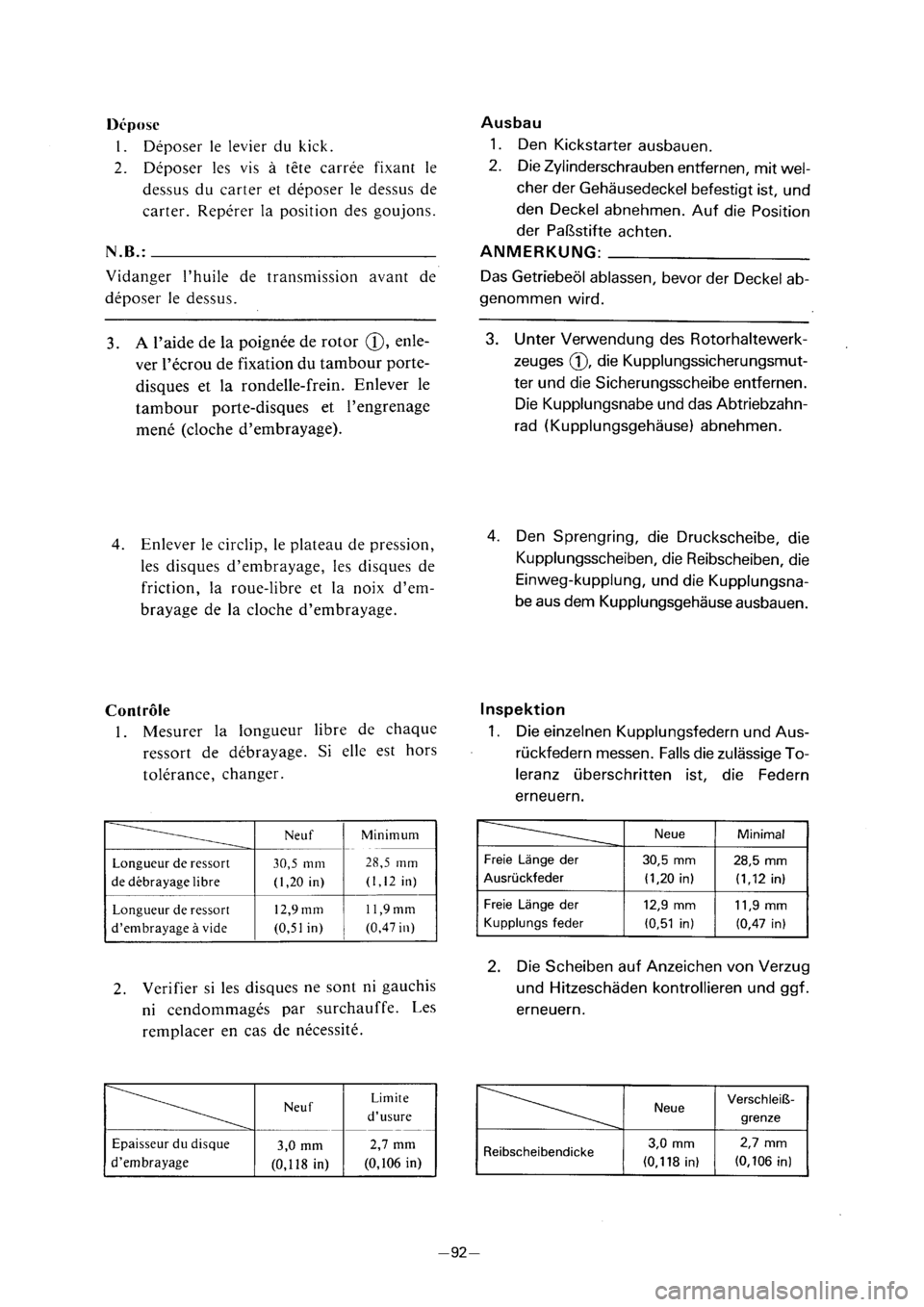 YAMAHA PW80 2001  Owners Manual 
