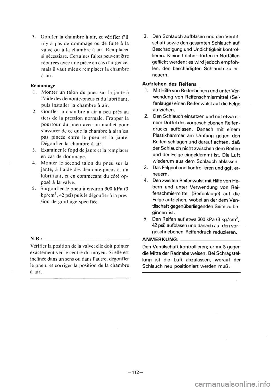 YAMAHA PW80 2001  Owners Manual 
