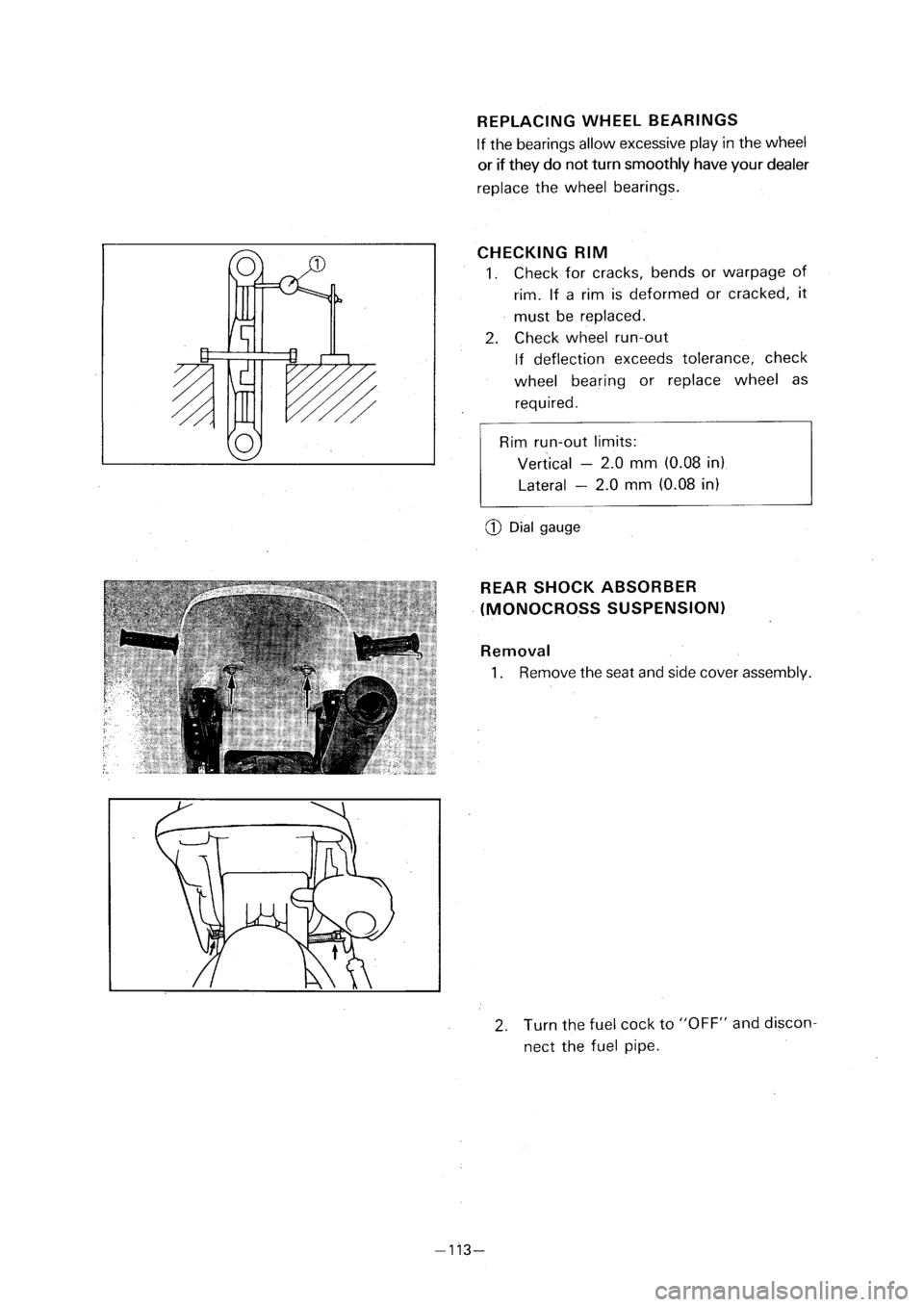 YAMAHA PW80 2001  Owners Manual 