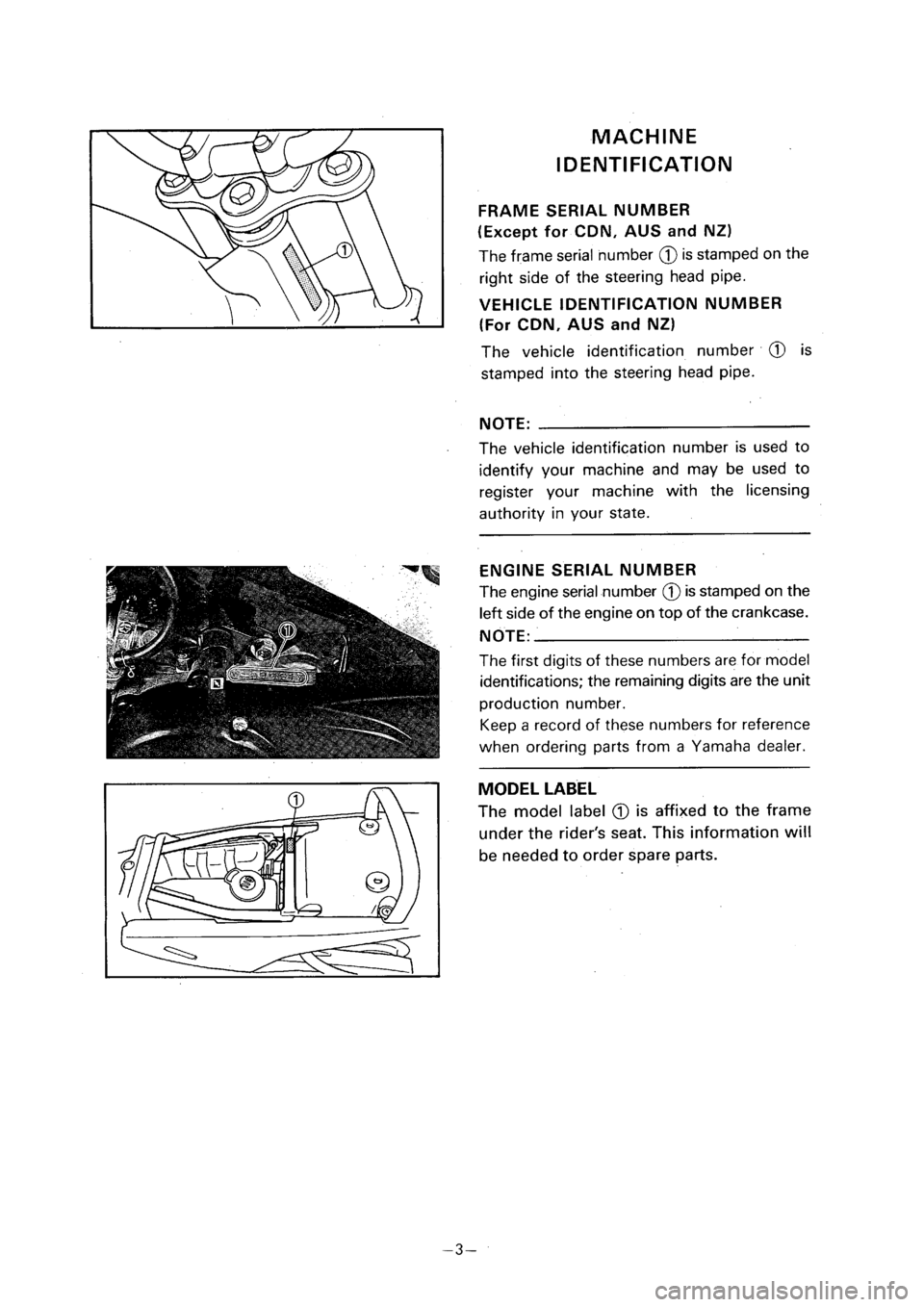 YAMAHA PW80 2001  Betriebsanleitungen (in German) 