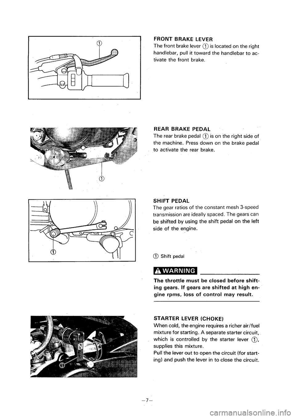 YAMAHA PW80 2001  Notices Demploi (in French) 
