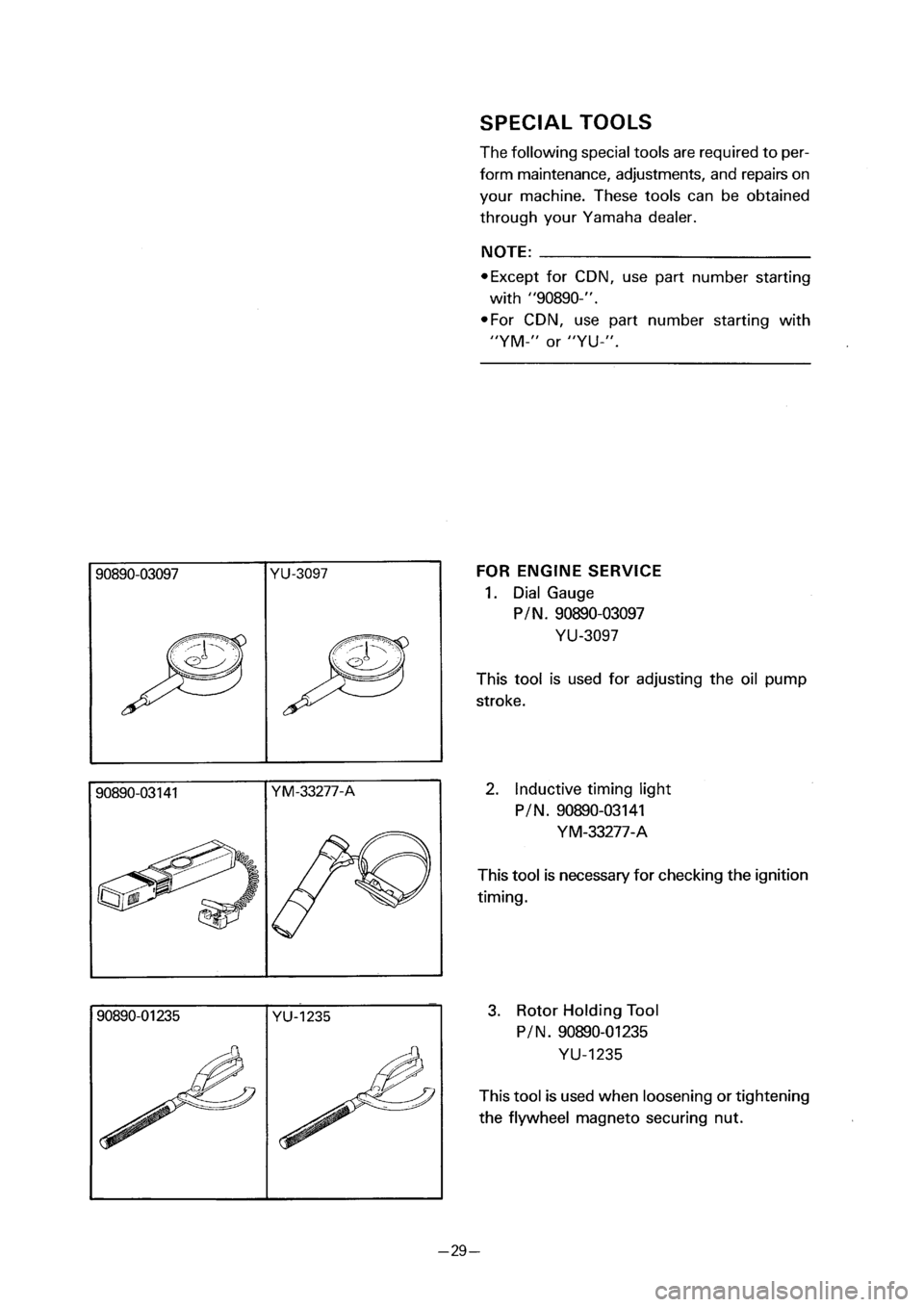 YAMAHA PW80 2001  Owners Manual 