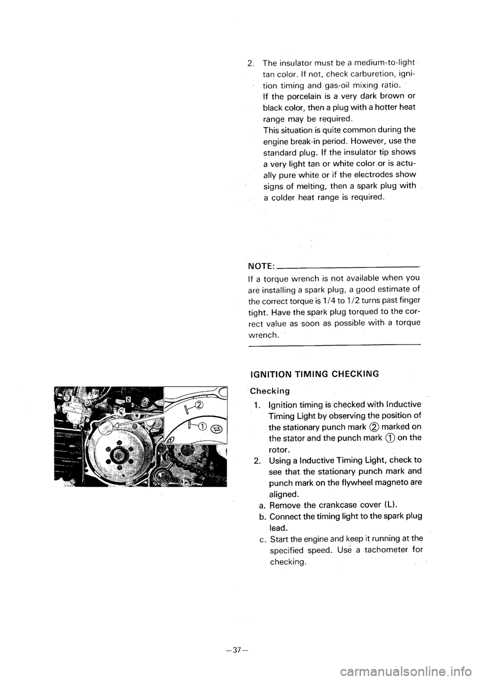YAMAHA PW80 2001  Owners Manual 