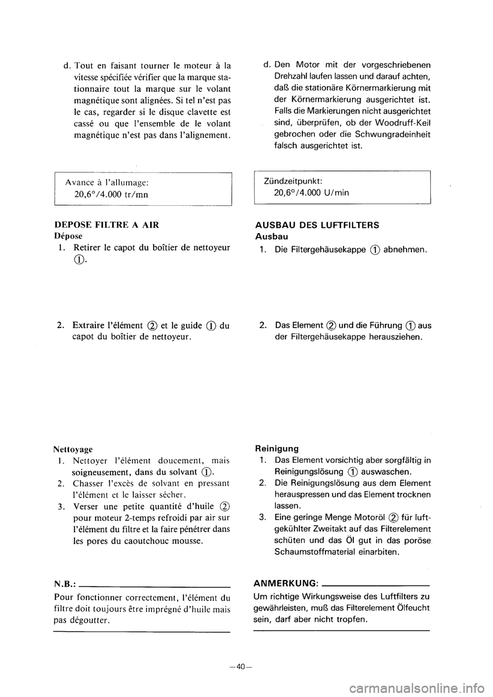 YAMAHA PW80 2001  Owners Manual 