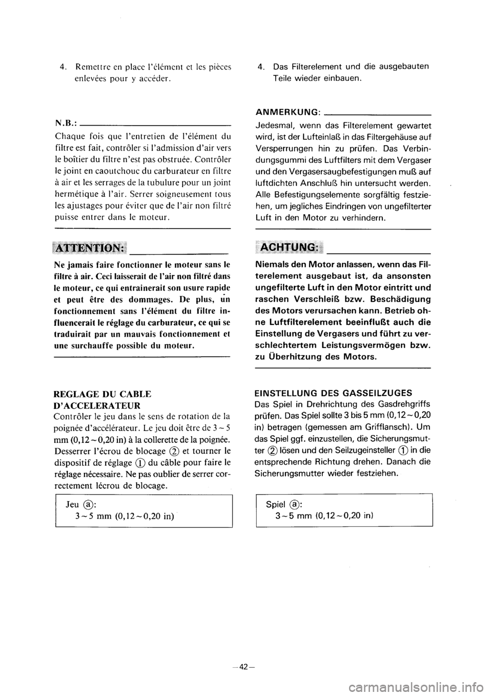 YAMAHA PW80 2001  Owners Manual 