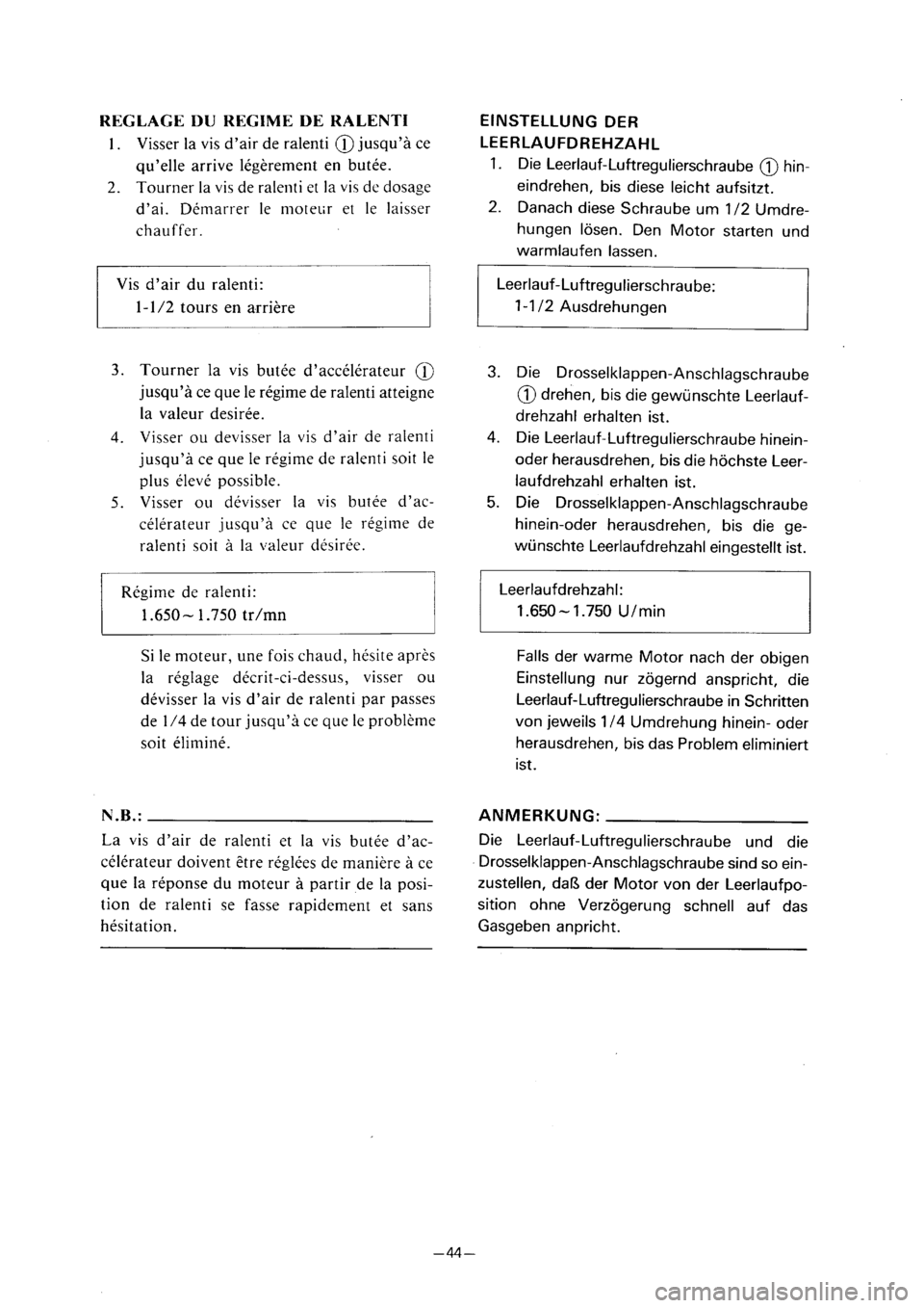 YAMAHA PW80 2001  Owners Manual 