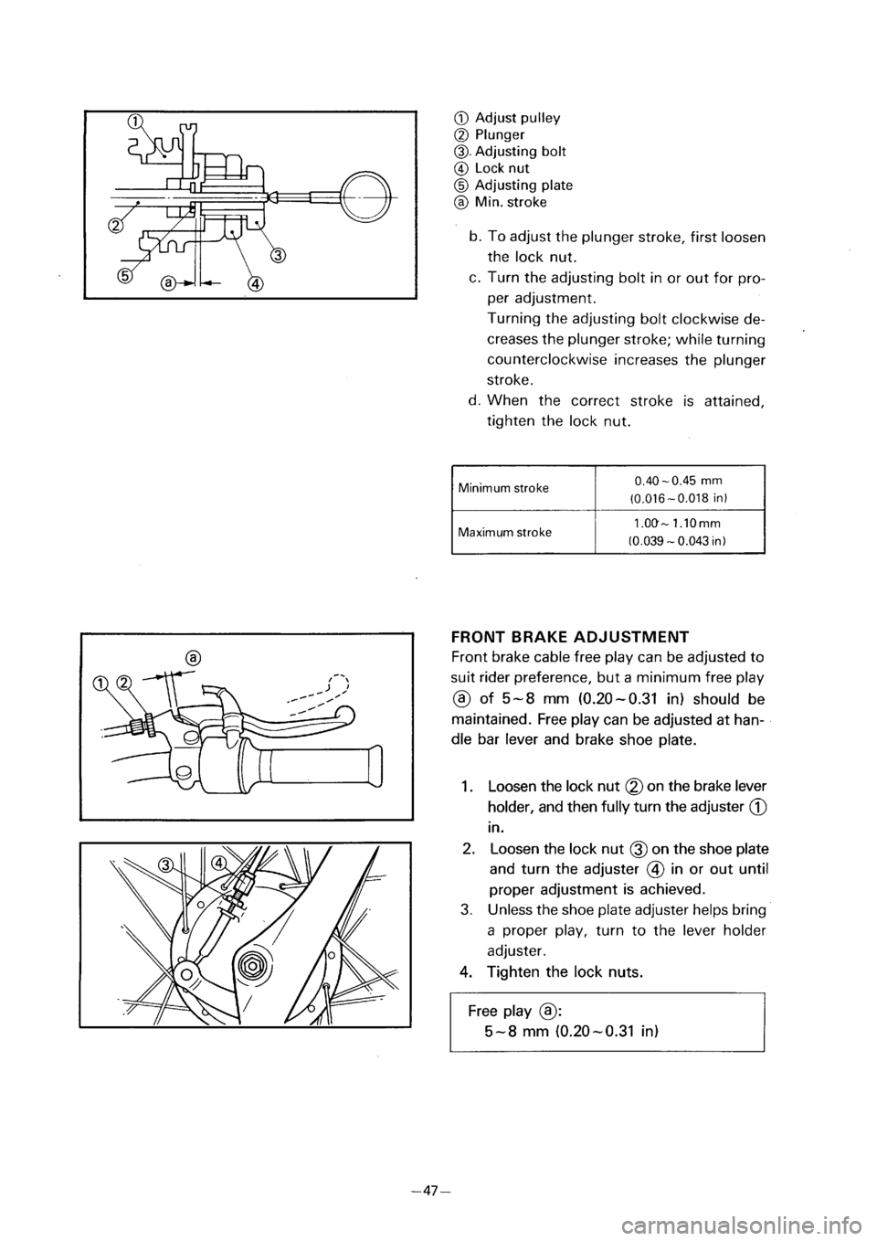 YAMAHA PW80 2001  Owners Manual 