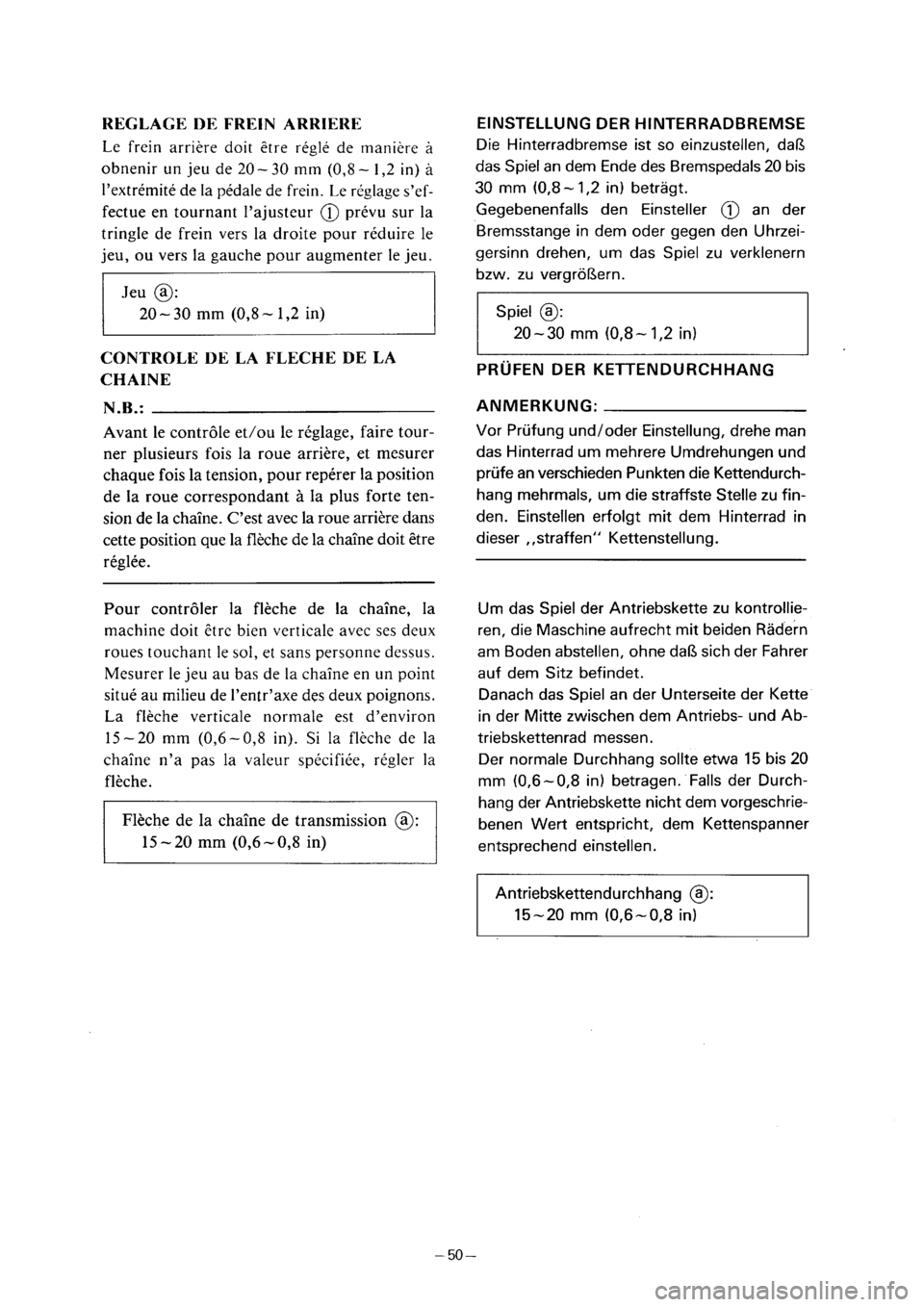 YAMAHA PW80 2001  Owners Manual 