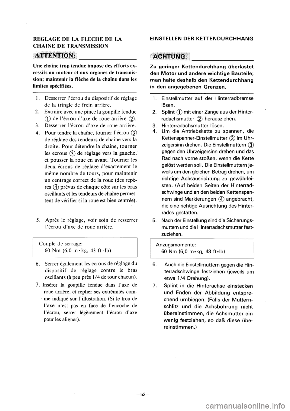 YAMAHA PW80 2001  Owners Manual 