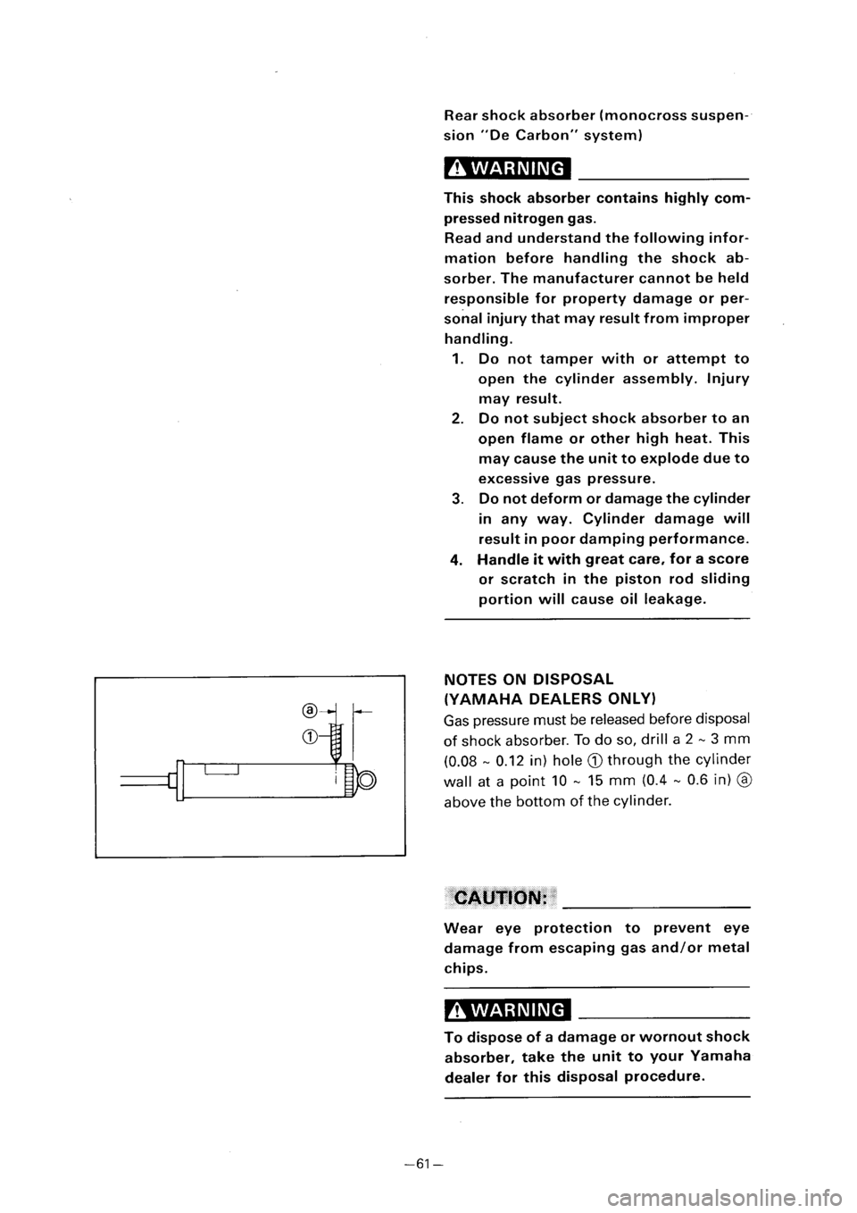 YAMAHA PW80 2001  Notices Demploi (in French) 