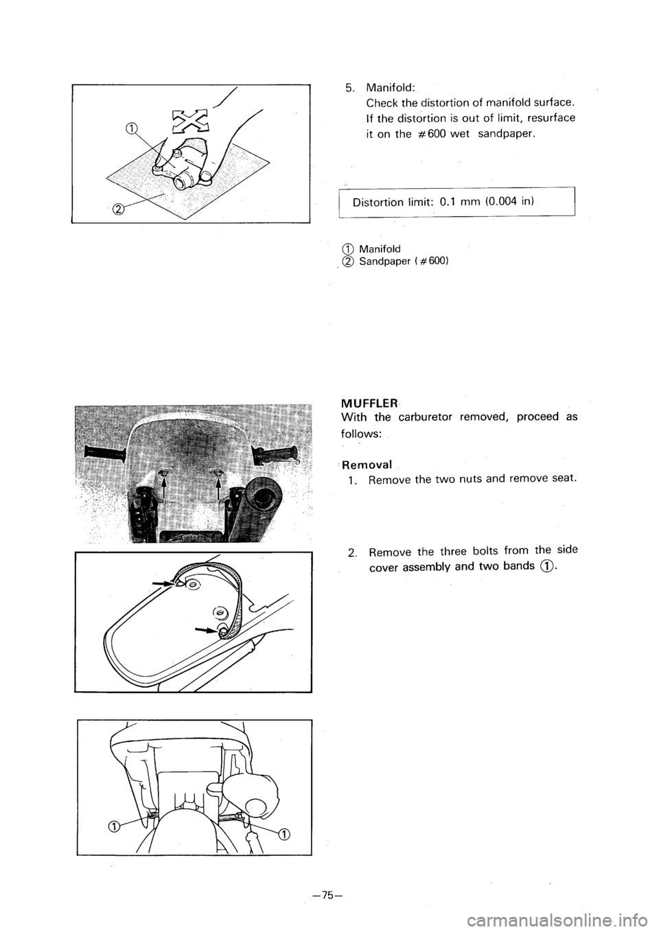 YAMAHA PW80 2001  Notices Demploi (in French) 