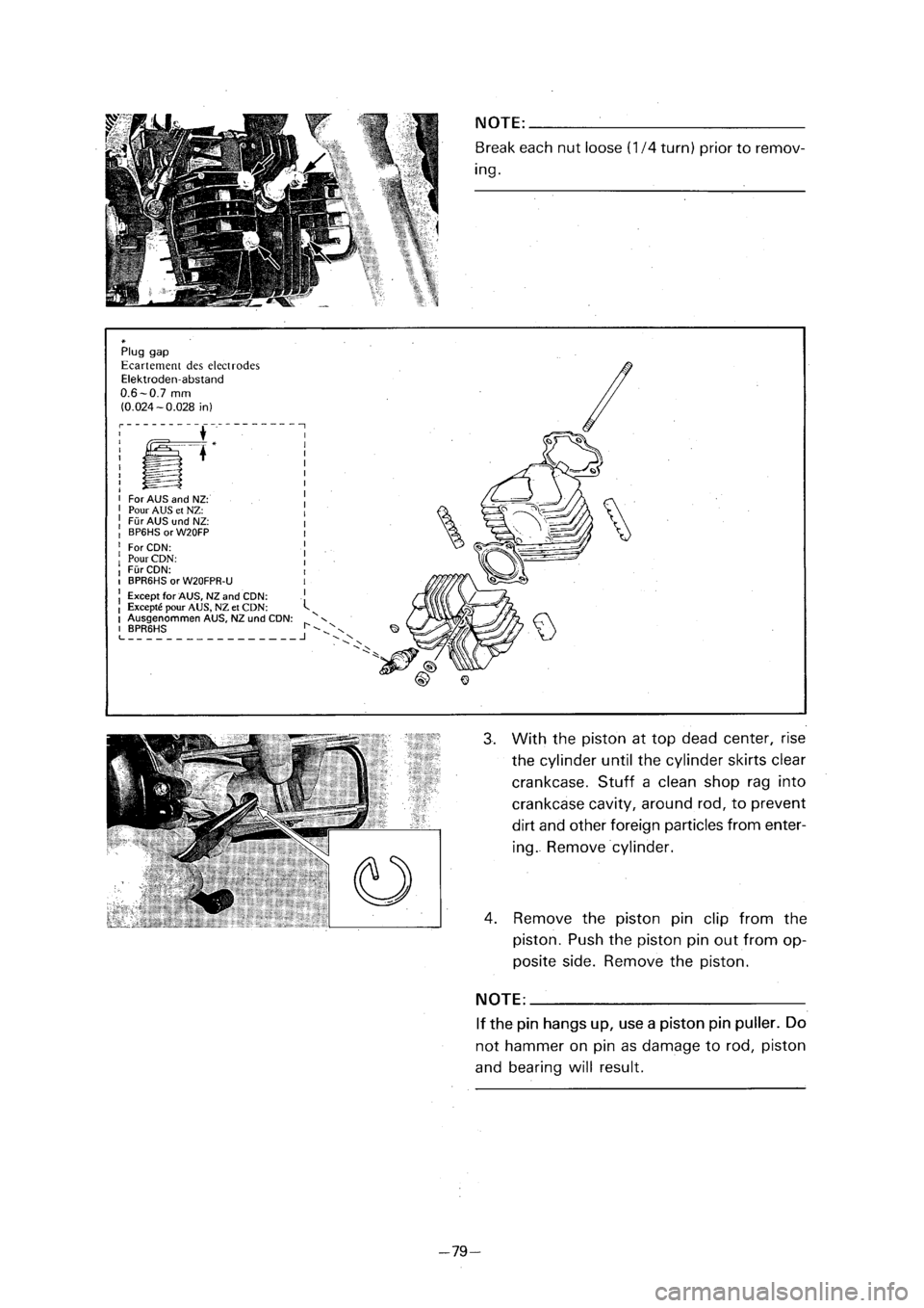 YAMAHA PW80 2001  Owners Manual 