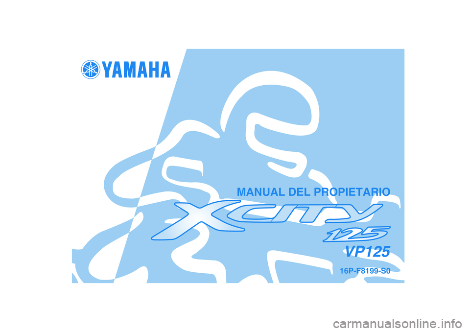 YAMAHA XCITY 125 2008  Manuale de Empleo (in Spanish) 
