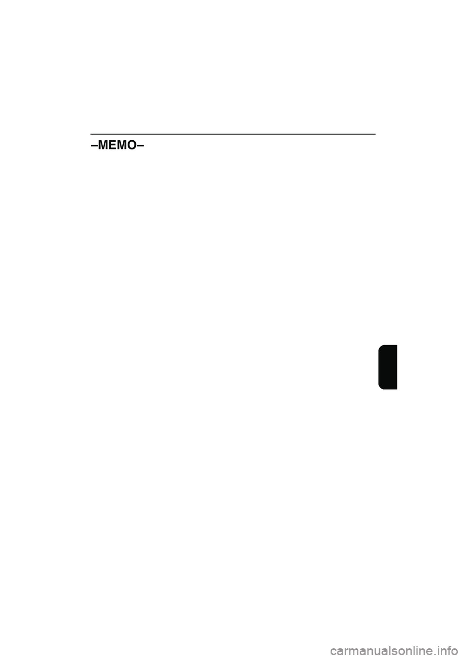 YAMAHA XL 700 2003  Manuale de Empleo (in Spanish) –MEMO–
UF0M84A0.book  Page 48  Monday, August 5, 2002  1:23 PM 