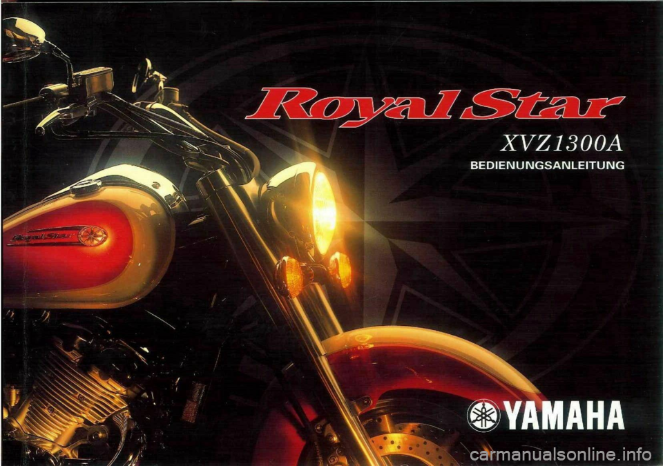YAMAHA XVZ1300A 2000  Betriebsanleitungen (in German) 
