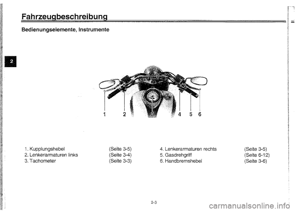 YAMAHA XVZ1300A 2000  Betriebsanleitungen (in German) 