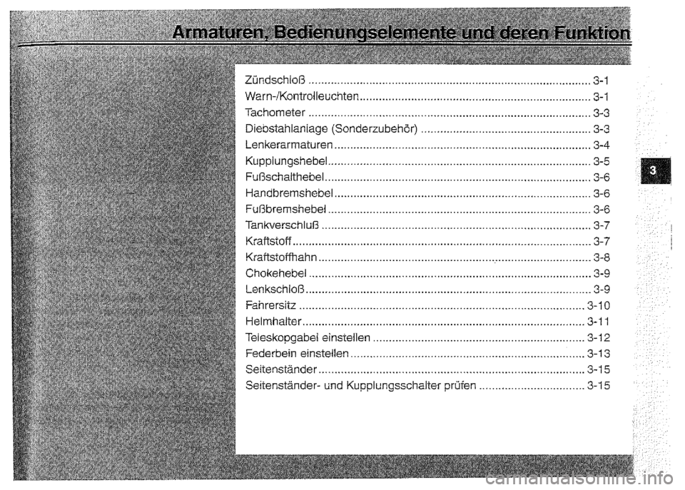 YAMAHA XVZ1300A 2000  Betriebsanleitungen (in German) 