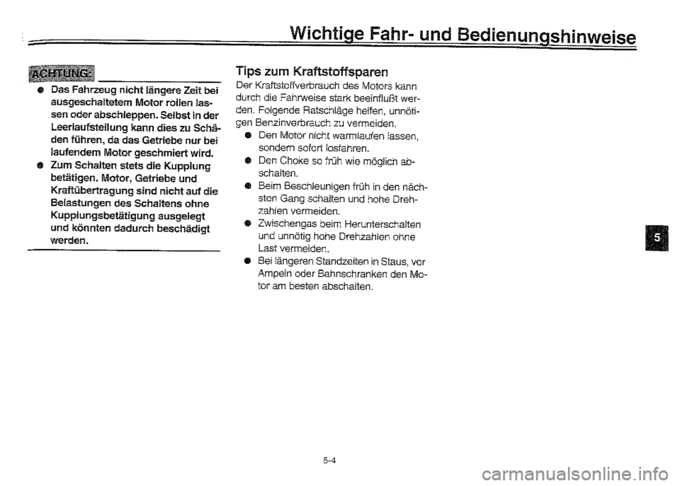 YAMAHA XVZ1300A 2000  Betriebsanleitungen (in German) 