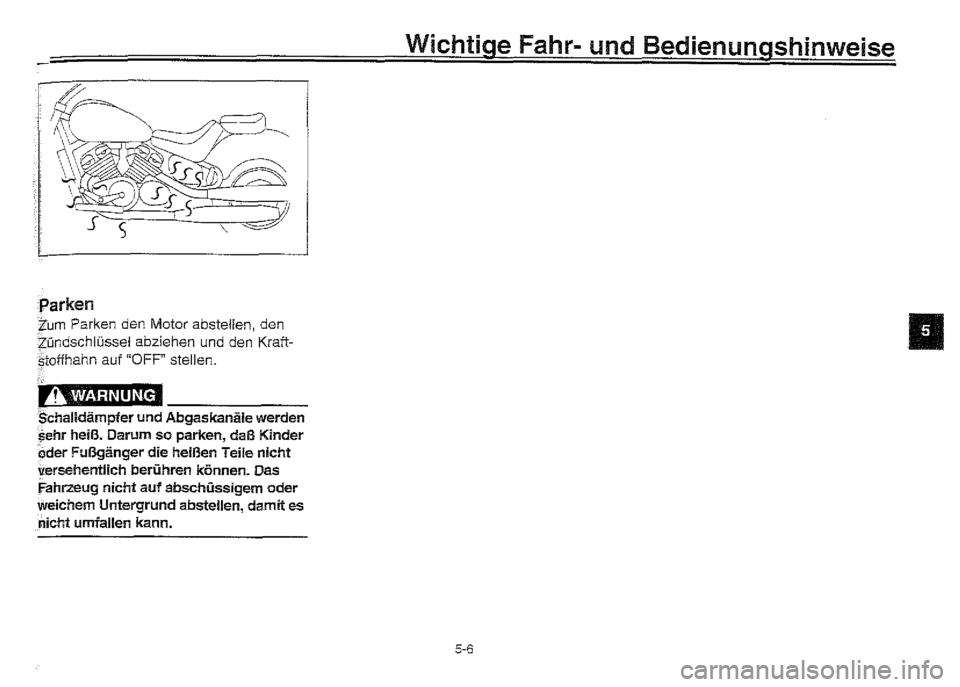 YAMAHA XVZ1300A 2000  Betriebsanleitungen (in German) 