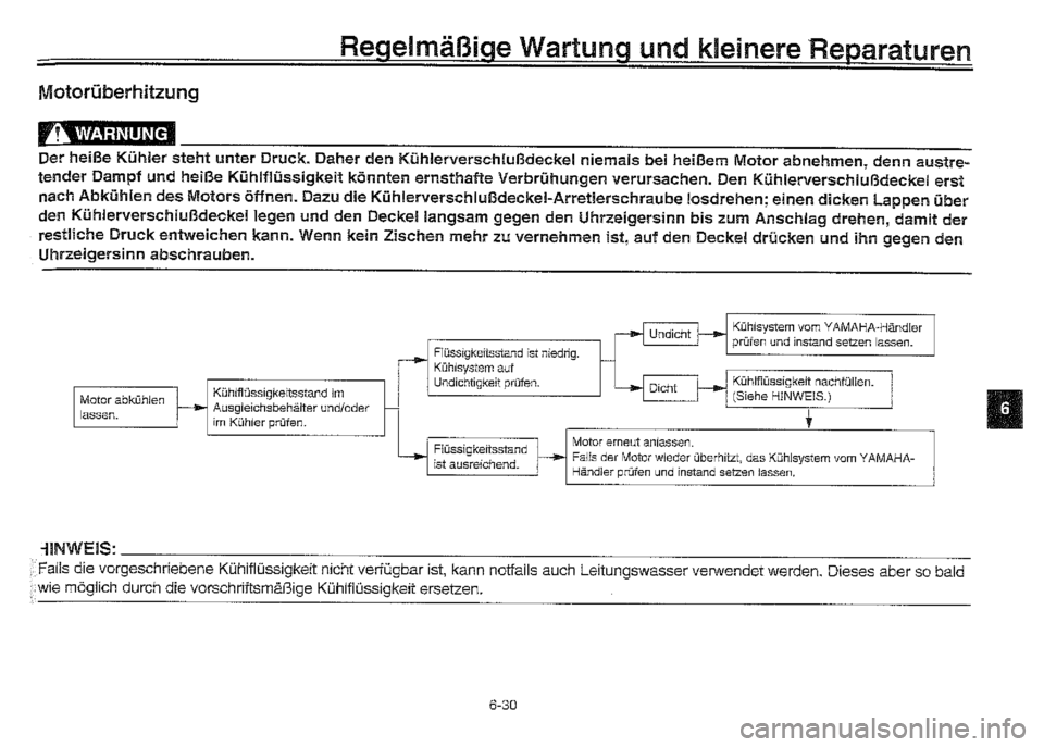 YAMAHA XVZ1300A 2000  Betriebsanleitungen (in German) 