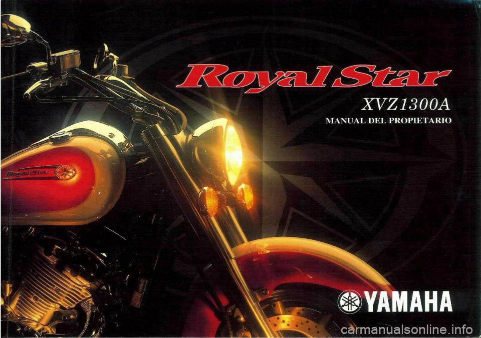 YAMAHA XVZ1300A 2000  Manuale de Empleo (in Spanish) 