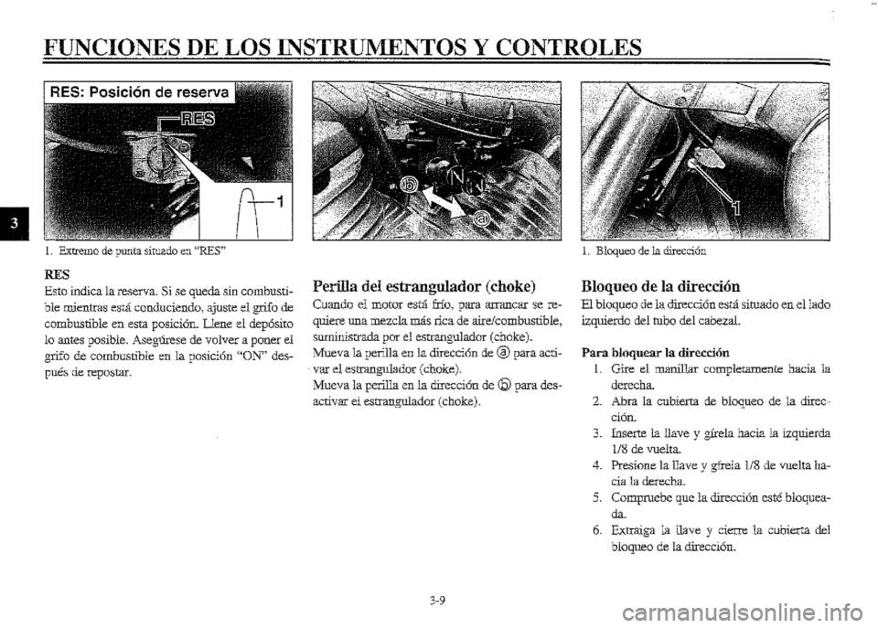 YAMAHA XVZ1300A 2000  Manuale de Empleo (in Spanish) 