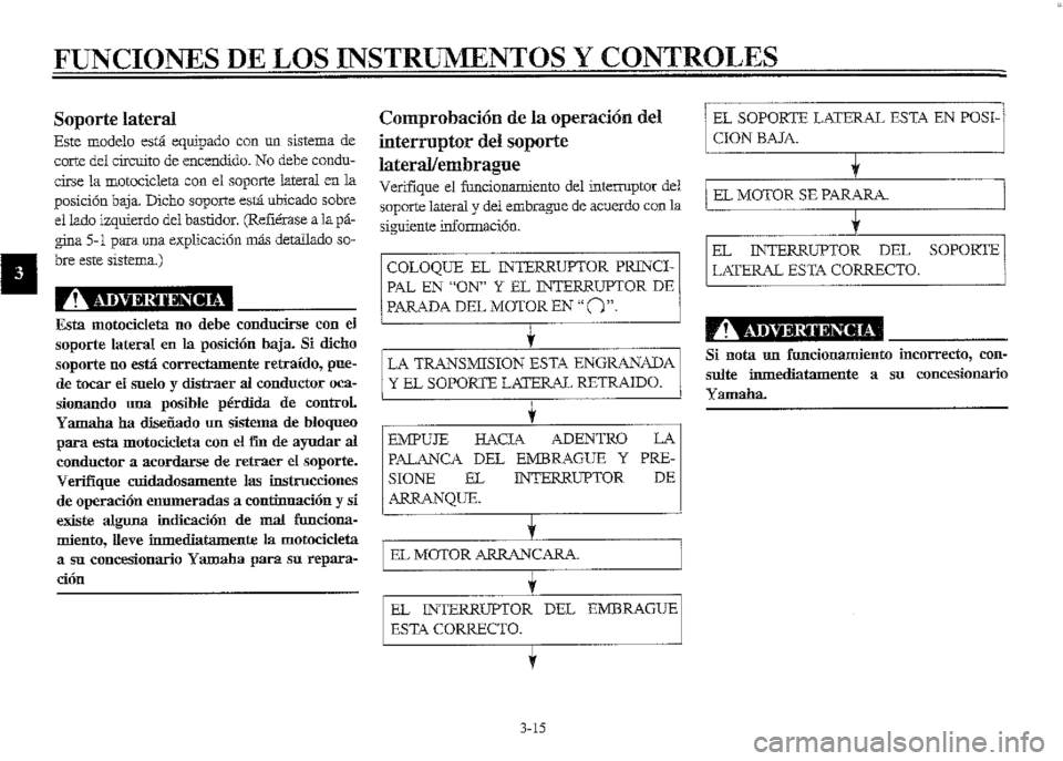 YAMAHA XVZ1300A 2000  Manuale de Empleo (in Spanish) 
