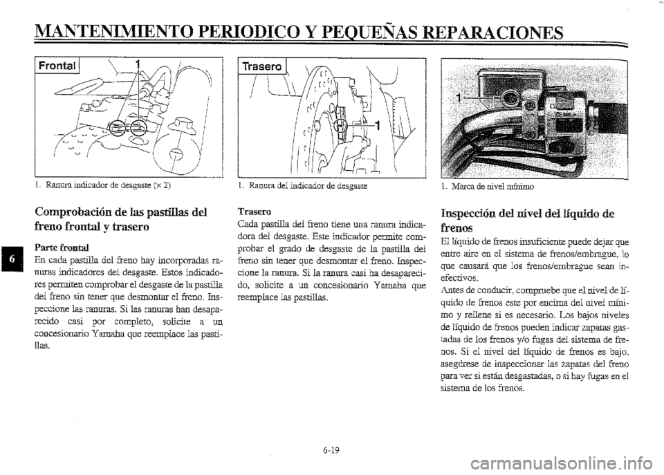 YAMAHA XVZ1300A 2000  Manuale de Empleo (in Spanish) 