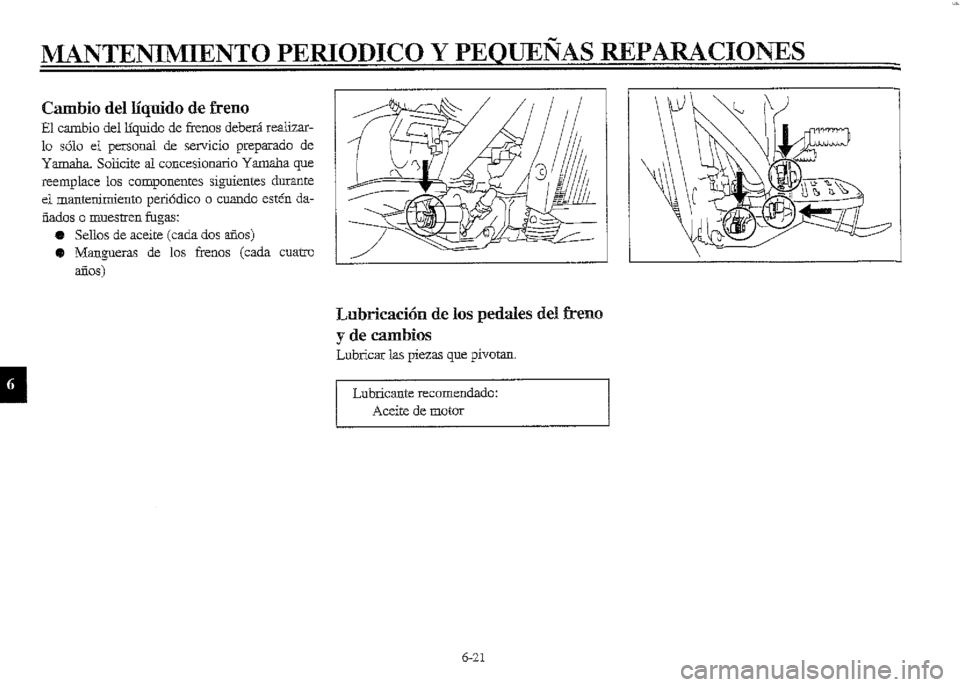 YAMAHA XVZ1300A 2000  Manuale de Empleo (in Spanish) 
