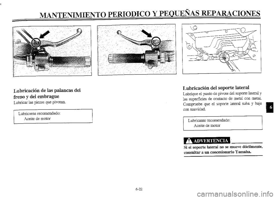 YAMAHA XVZ1300A 2000  Manuale de Empleo (in Spanish) 