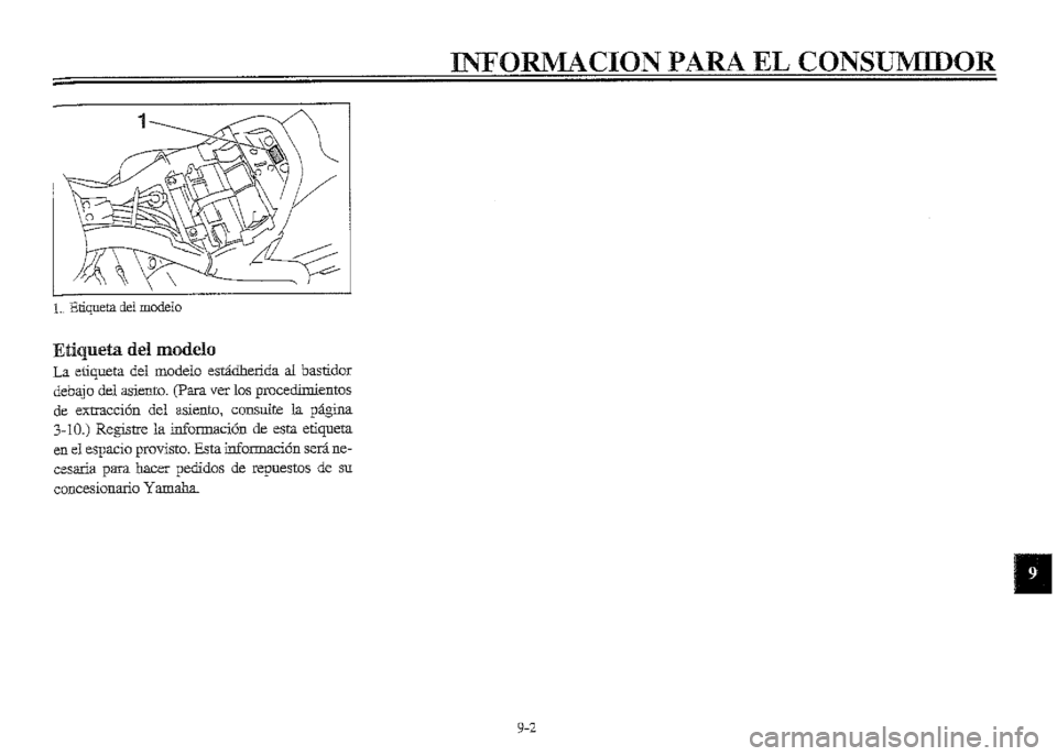 YAMAHA XVZ1300A 2000  Manuale de Empleo (in Spanish) 